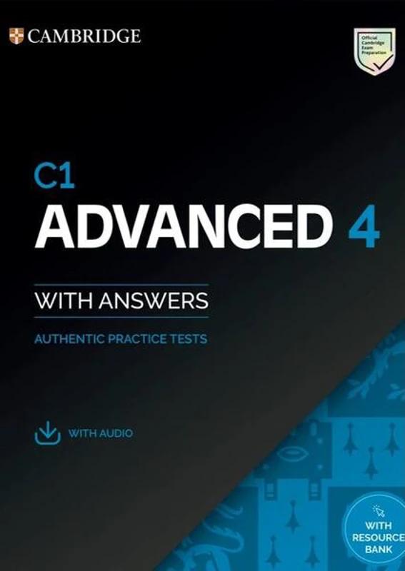 C1 Advanced 4 Student's Book with Answers with Audio with Resource Bank Authentic Practice Tests - Paperback brosat - Cambridge