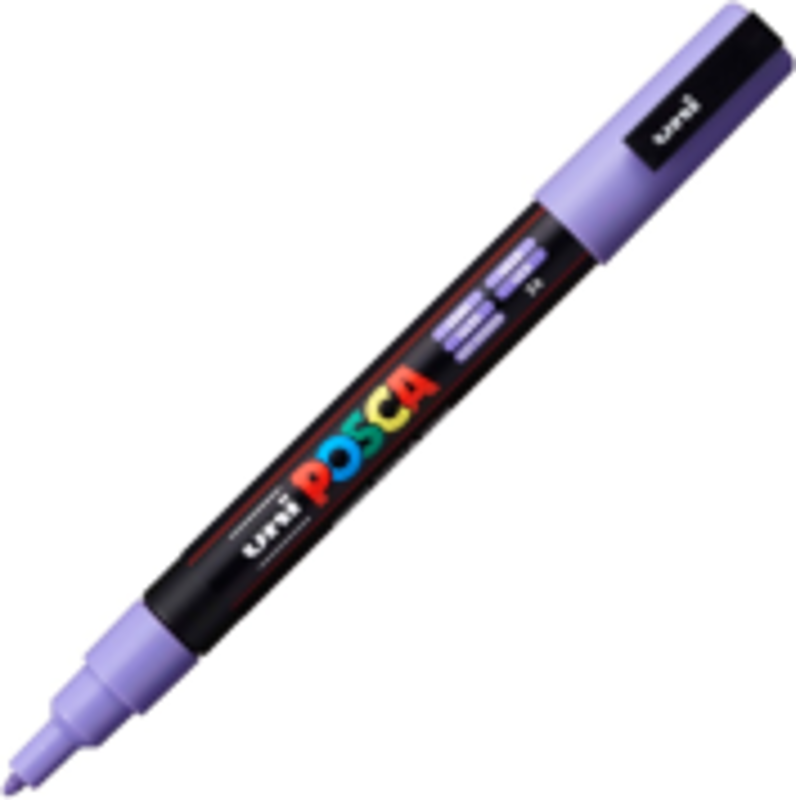 Marker UNI PC-3M 0. 9-1. 3 mm, mov liliac, Posca