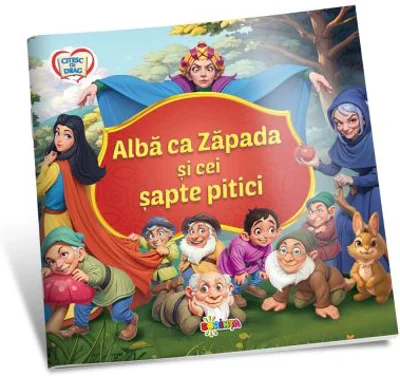 Citesc cu drag. Alba ca Zapada si cei sapte pitici