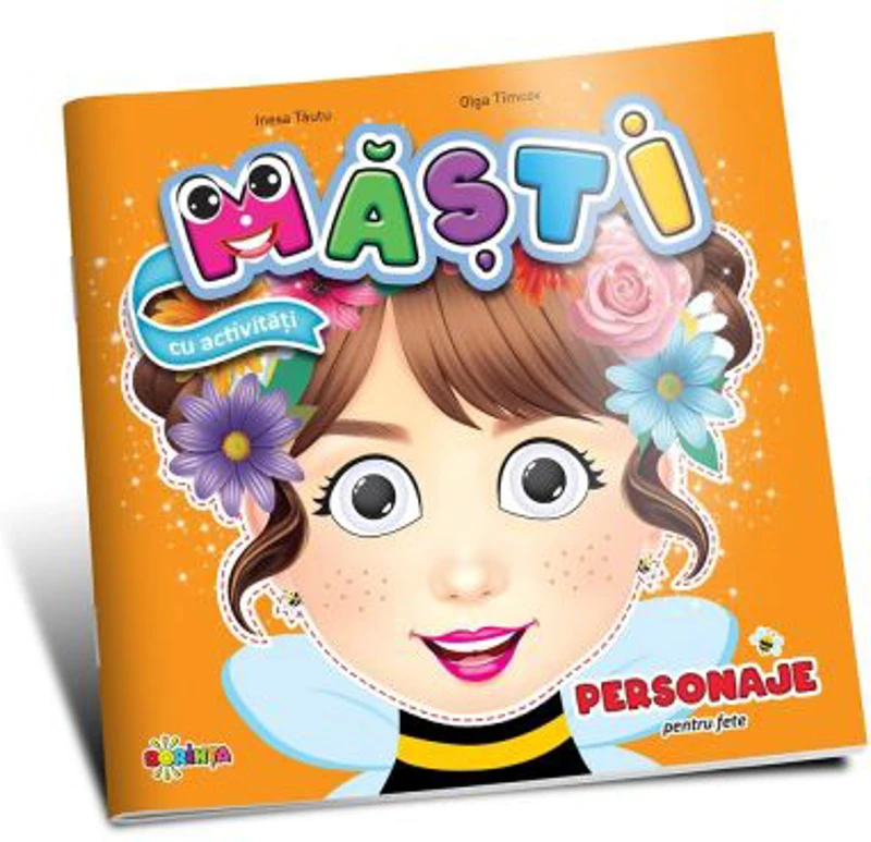 Masti cu activitati. Personaje pentru fete