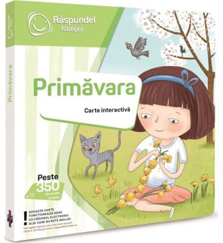Raspundel Istetel, carte interactiva Primavara