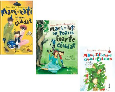 Pachet Mami si tati se poarta ciudat, 3 volume - Ioana Chicet-Macoveiciuc