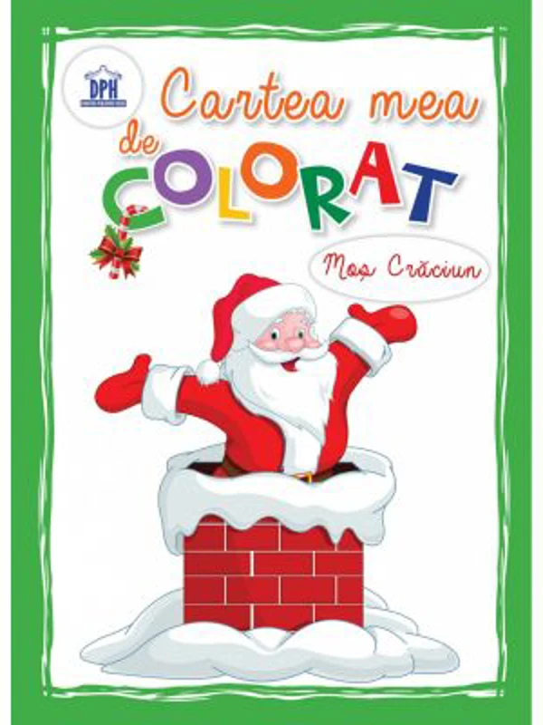 Cartea mea de colorat. Mos Craciun