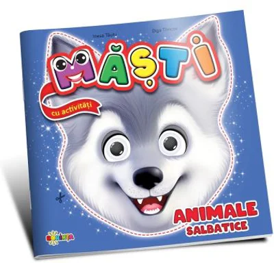 Masti cu activitati. Animale salbatice