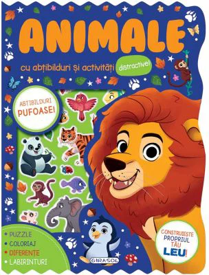 Abtibilduri pufoase. Animale