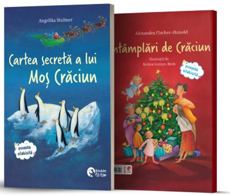 Cartea secreta a lui Mos Craciun + Intamplari de Craciun - Angelika Stubner, Alexandra Fischer-Hunold