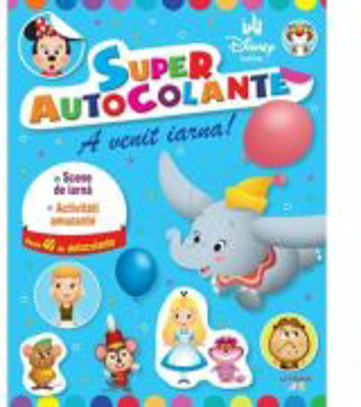 Disney bebe. Superautocolante. A venit iarna!