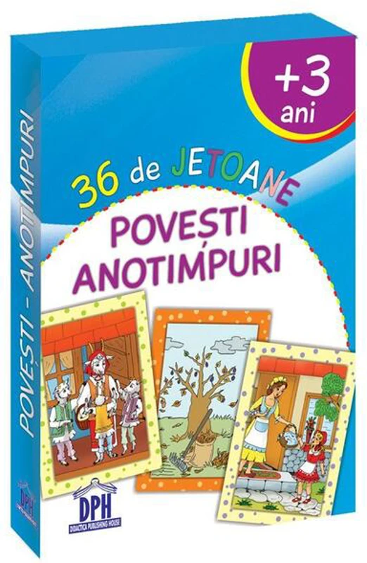 36 de jetoane. Poveşti - Anotimpuri - Hardcover - *** - Didactica Publishing House