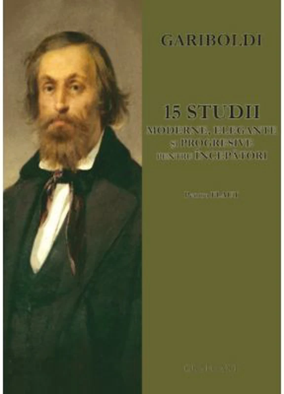 15 studii moderne, elegante si progresive pentru incepatori. Pentru flaut - Giuseppe Gariboldi