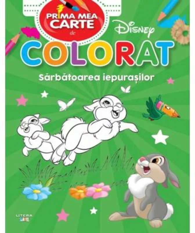 Disney. Prima mea carte de colorat. Sarbatoarea iepurasilor