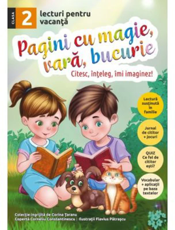 Pagini cu magie, vara, bucurie. Lecturi pentru vacanta clasa a 2-a - Corina Taranu