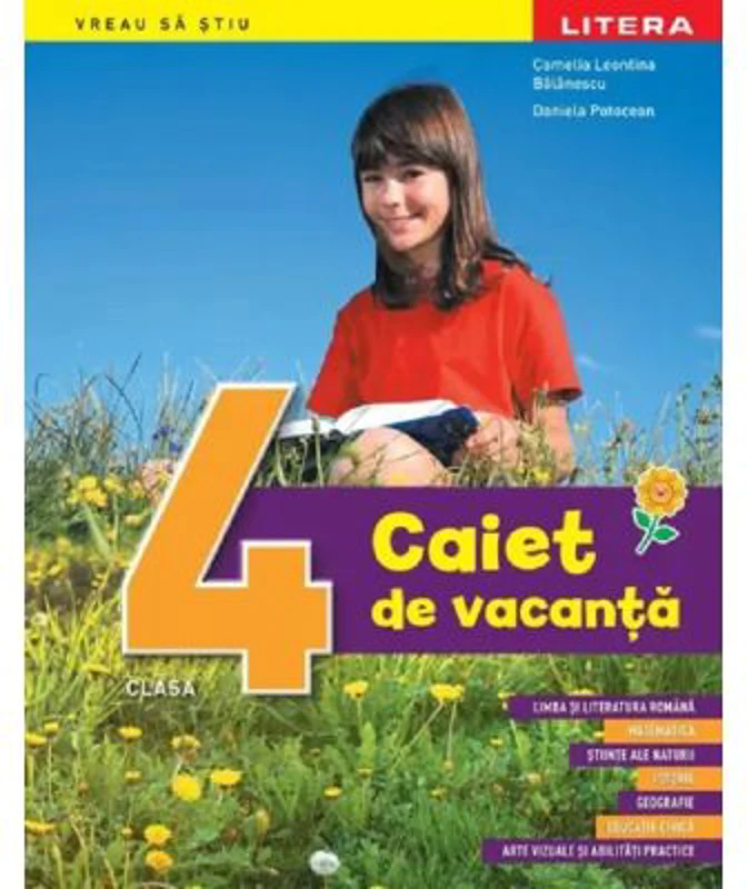 Caiet de vacanta Clasa 4 - Daniela Potocean