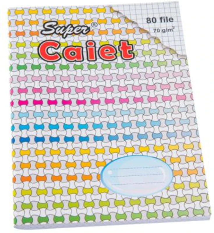 Super Caiet matematica A5, 80 file, Casa Tipografica