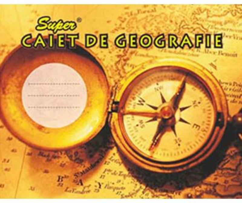 Caiet de geografie 24 file, Casa Tipografica
