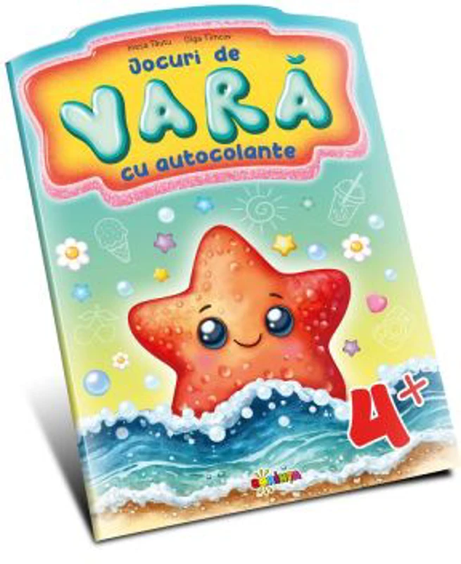 Jocuri de Vara. Cu autocolante 4+