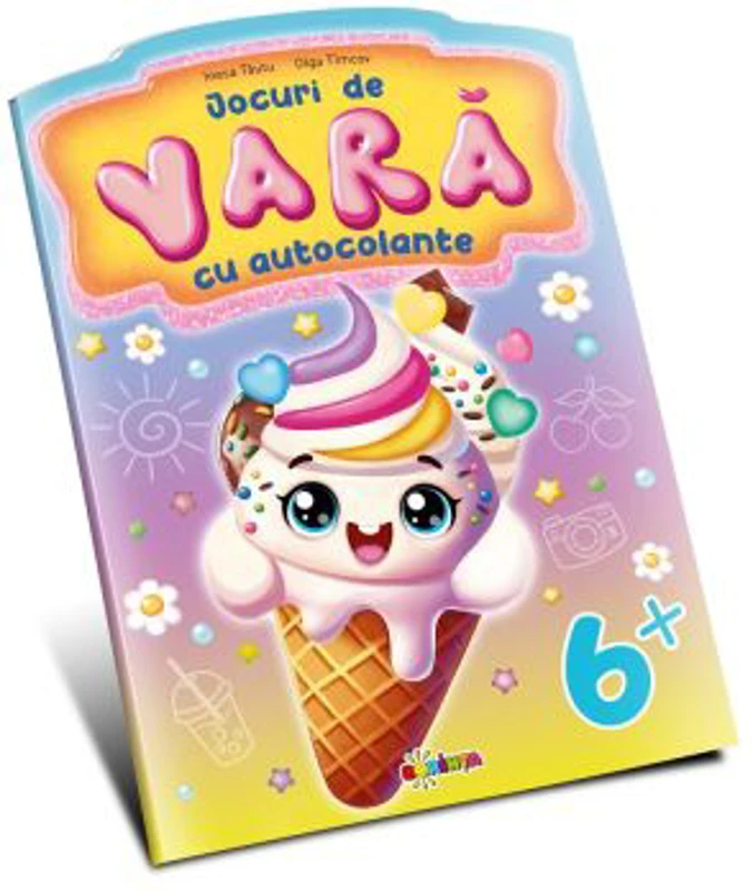 Jocuri de Vara. Cu autocolante 6+