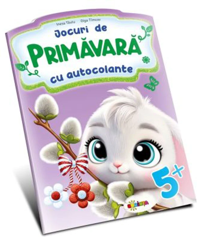 Jocuri de Primavara cu autocolante 5+