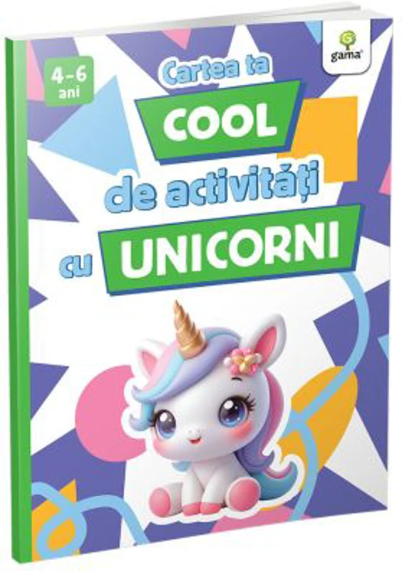 Cartea ta cool de activitati cu unicorni