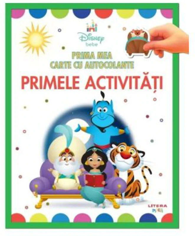 Disney bebe. Prima mea carte cu autocolante. Primele activitati