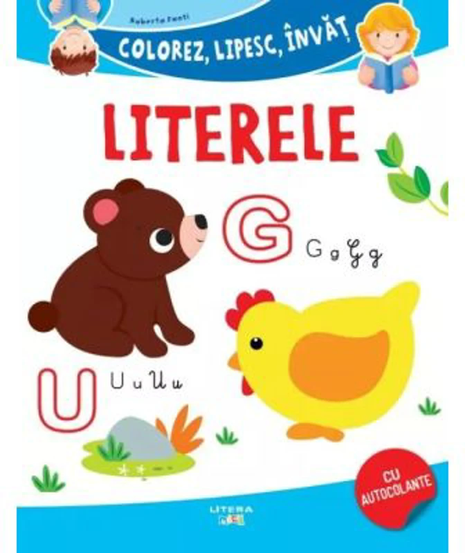 Colorez, lipesc, invat. Literele
