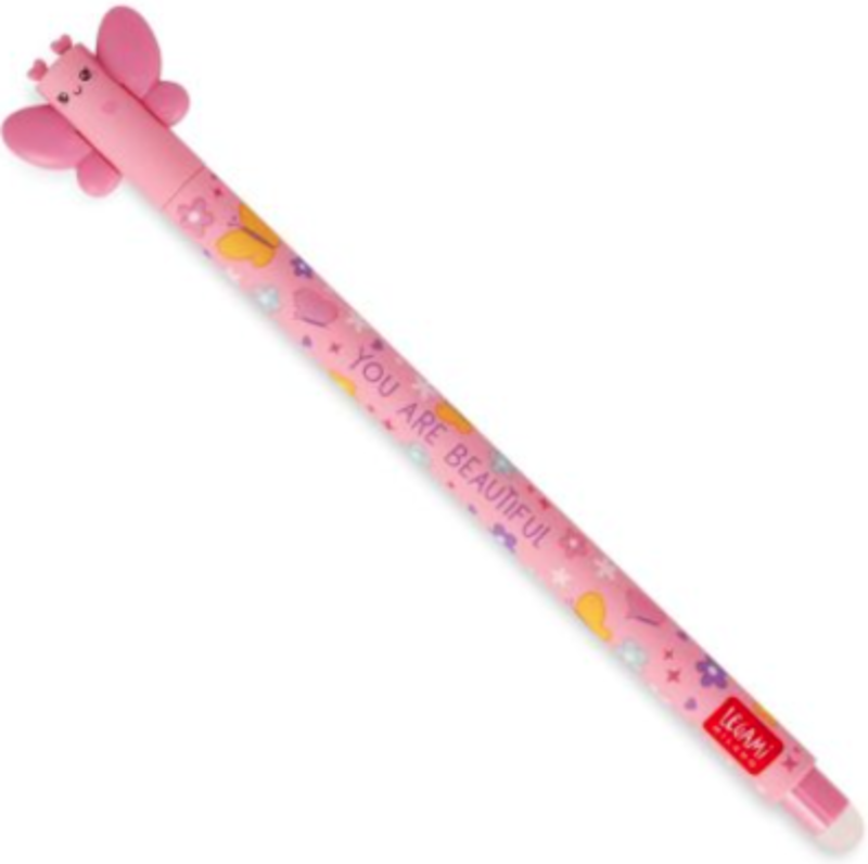 Pix cu gel, Butterfly, Erasable Pen, Legami