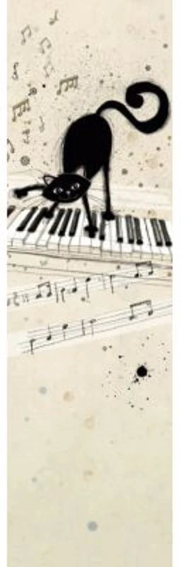 Semn de carte Chat Sur Piano, Kiub