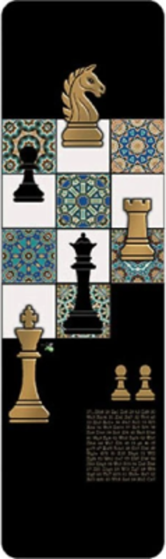 Semn de carte Bug Art Jewels Echec, Kiub
