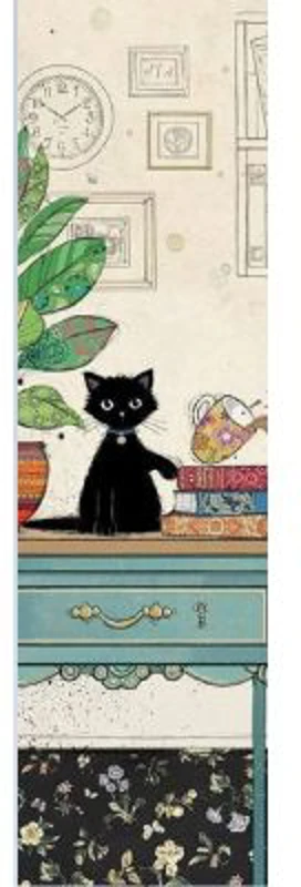 Semn de carte Chaton table Bug Art, Kiub