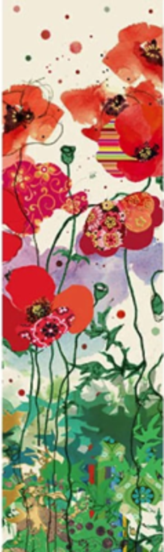 Semn de carte Bug Art Coquelicot, Kiub