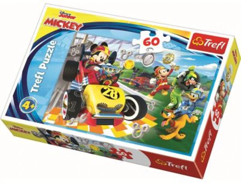Puzzle la raliu cu prietenii 60 de piese, Trefl
