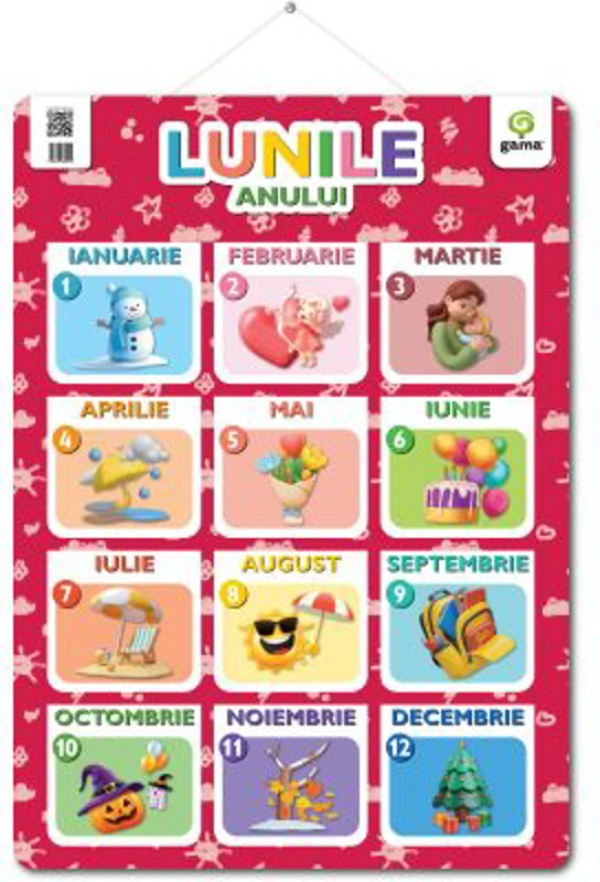 Poster Lunile anului
