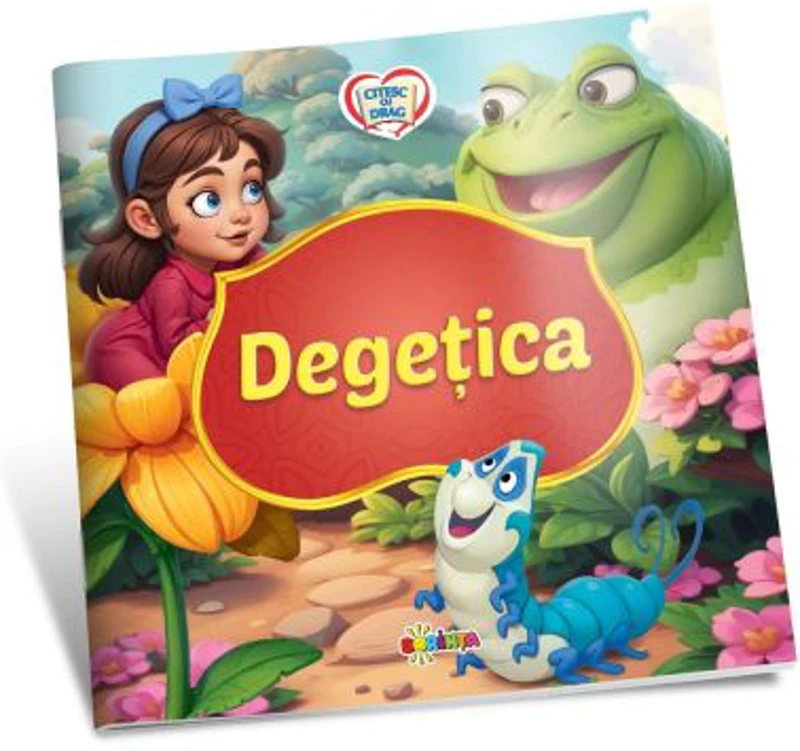Citesc cu drag. Degetica