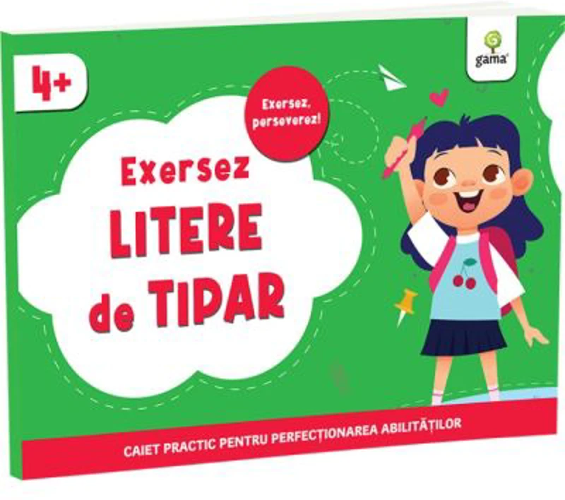 Exersez litere de tipar