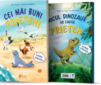 Cei mai buni prieteni. Micul dinozaur isi cauta prieten. Povesti silabisite - Anna Taube, Maja von Vogel
