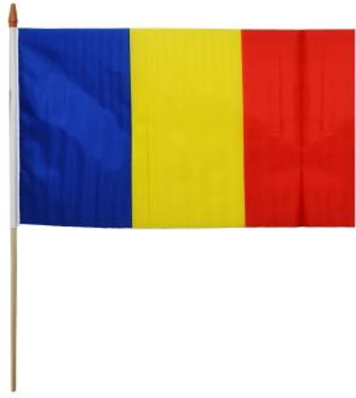 Steag Panza, cu suport de lemn, Romania, 30x45 cm