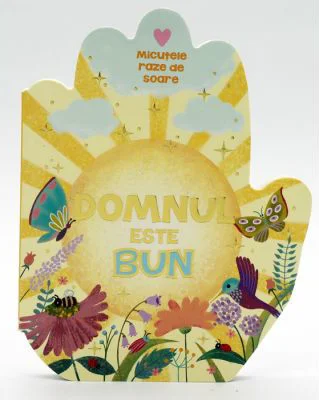 Domnul este bun. Carticica in forma de mana in rugaciune