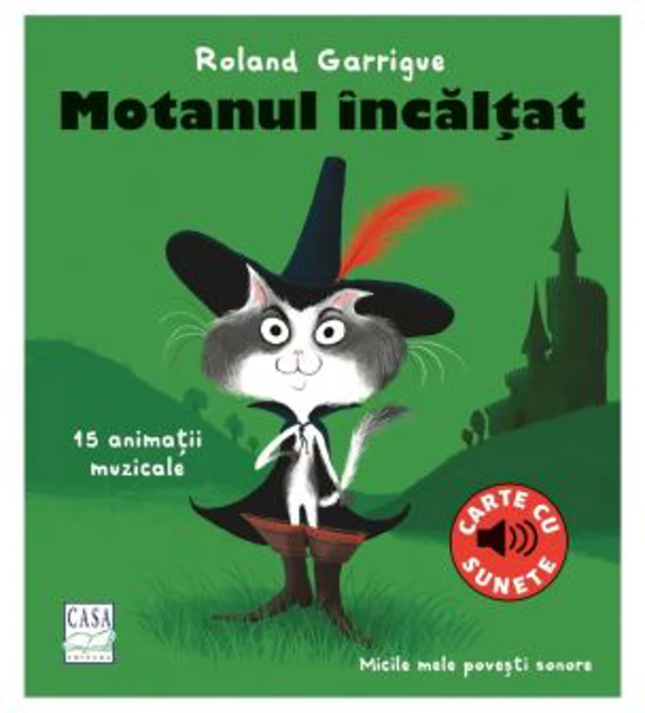 Motanul incaltat - carte cu sunete - Roland Garrigue