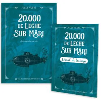 20. 000 de leghe sub mari + jurnal de lectura