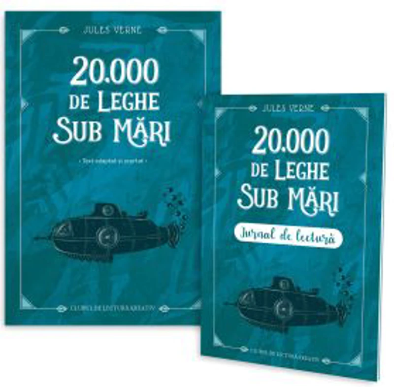 20. 000 de leghe sub mari + jurnal de lectura