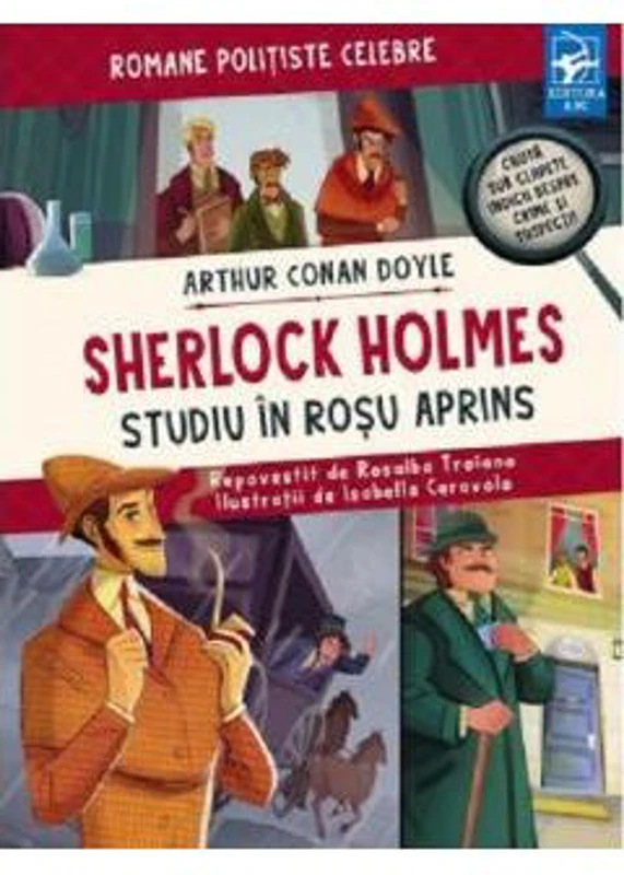 Sherlock Holmes. Studiu in rosu aprins - Arthur Conan Doyle