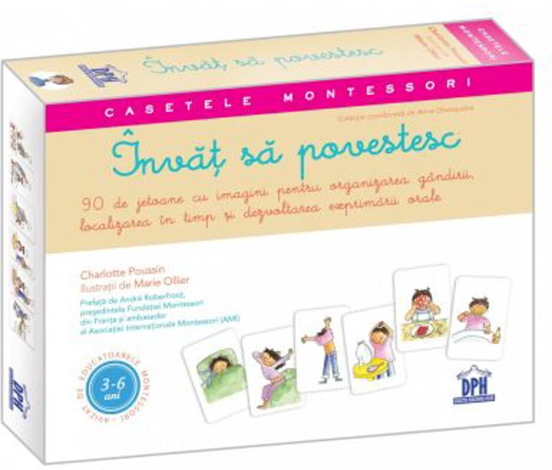 Montessori. Invat sa povestesc - Charlotte Poussin