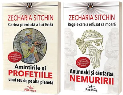 Serie de autor Zecharia Sitchin. Cartea pierduta a lui Enki si Regele care a refuzat sa moara