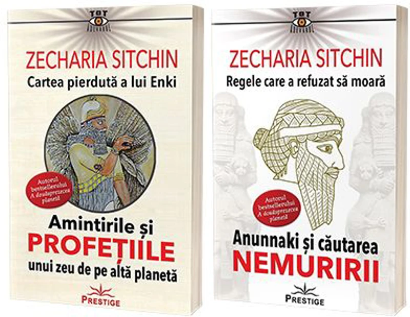 Serie de autor Zecharia Sitchin. Cartea pierduta a lui Enki si Regele care a refuzat sa moara