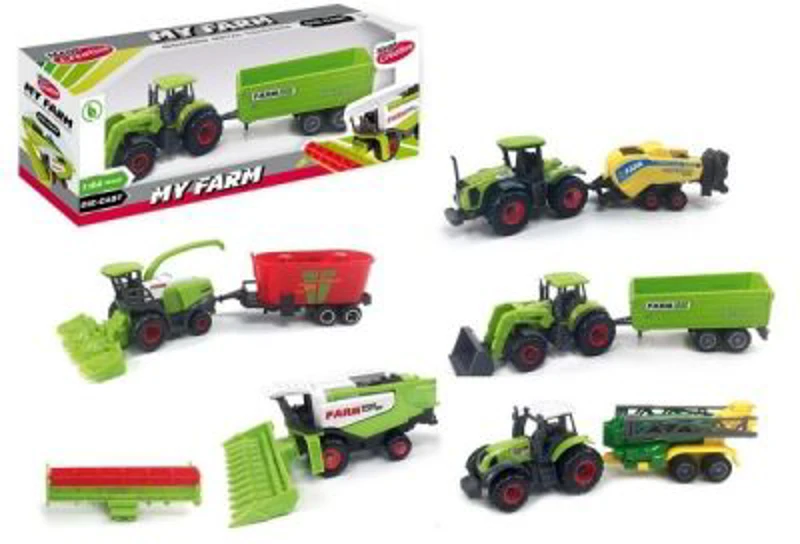 Jucarie set utilaje agricole MegaCreative, scara 1: 64 (J379)