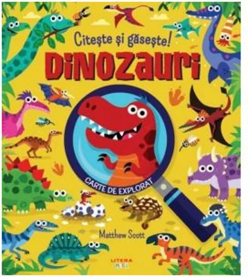 Citeste si gaseste! Dinozauri