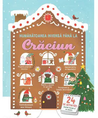 Numaratoarea inversa pana la Craciun (Usborne) - Usborne Books