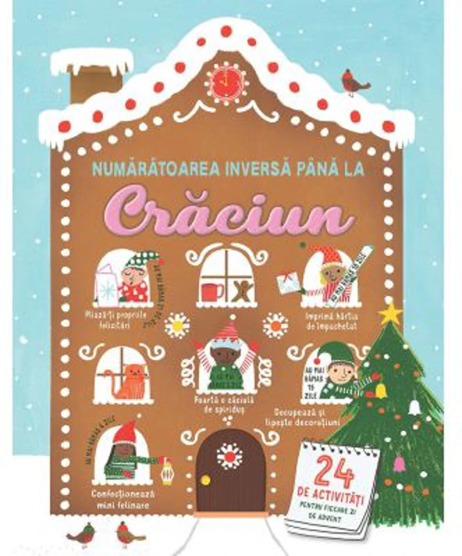 Numaratoarea inversa pana la Craciun (Usborne) - Usborne Books