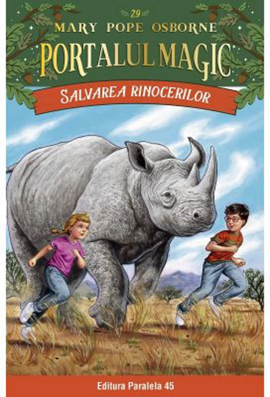 Salvarea rinocerilor. Portalul Magic nr. 29 - Mary Pope Osborne