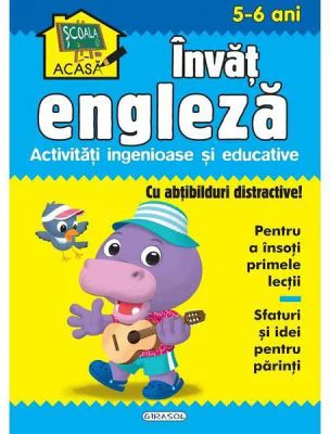Scoala acasa. Invat engleza 5-6 ani