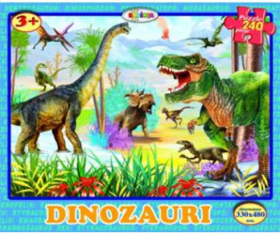 Puzzle Dinozauri